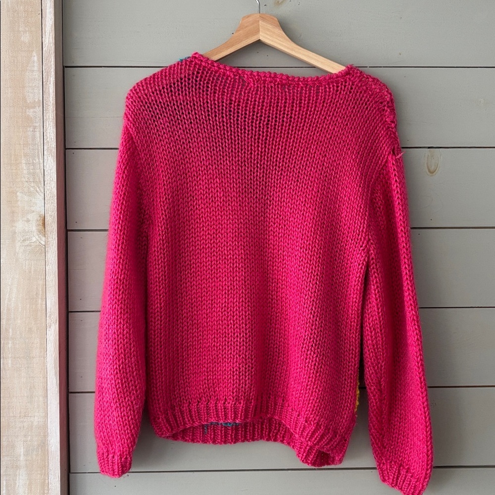 Vintage Jeff Laurent Abstract Knit Sweater | Fits Like Medium–Large - Picture 4 of 6